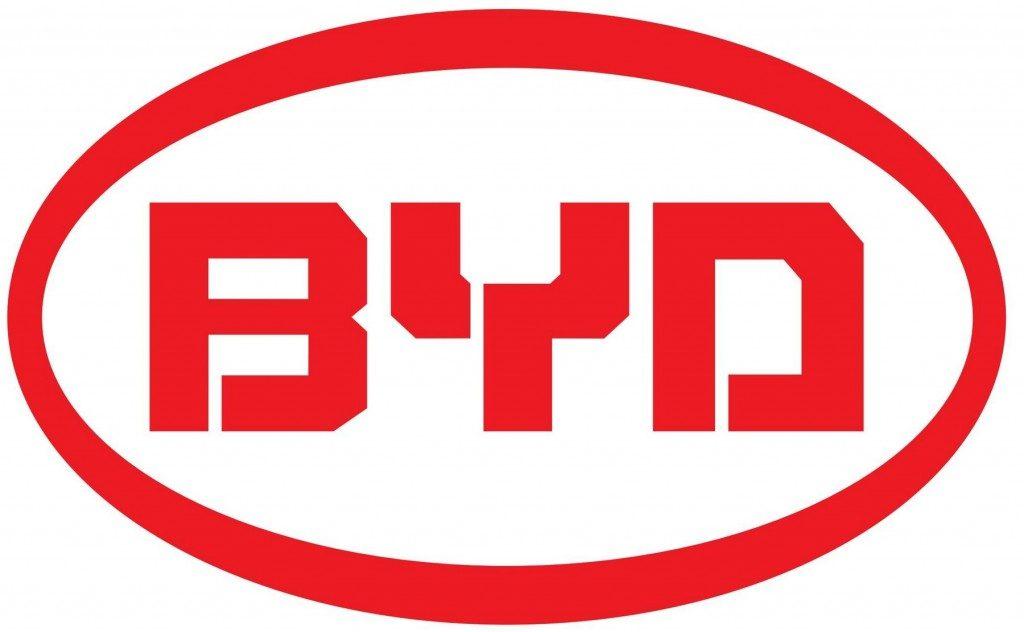 Logo des Automobilherstellers BYD