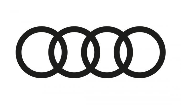 Logo des deutschen Automobilherstellers Audi