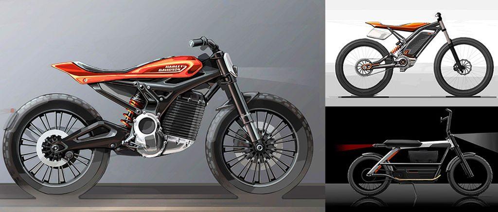 Neue Harley Davidson Elektro Zweiräder