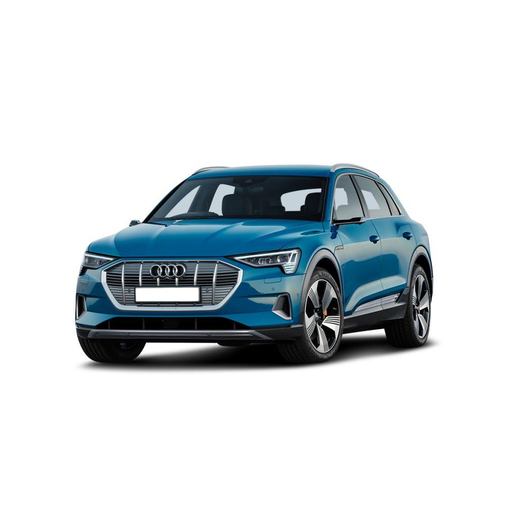 Audi e-tron blau