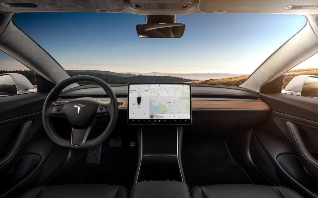 Tesla Model 3 Innenansicht