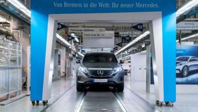 Produktion Mercedes Benz EQC Elektro SUV