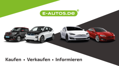 Banner E-Autos mit vier Elektromodellen